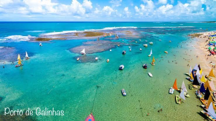 Flat Inteiro: Beach Class Eco Life/Muro Alto Porto de Galinhas Bagian luar foto